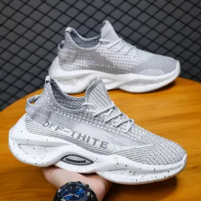 Men's Lightweight Breathable Sports Shoes - Casual and Fashionable