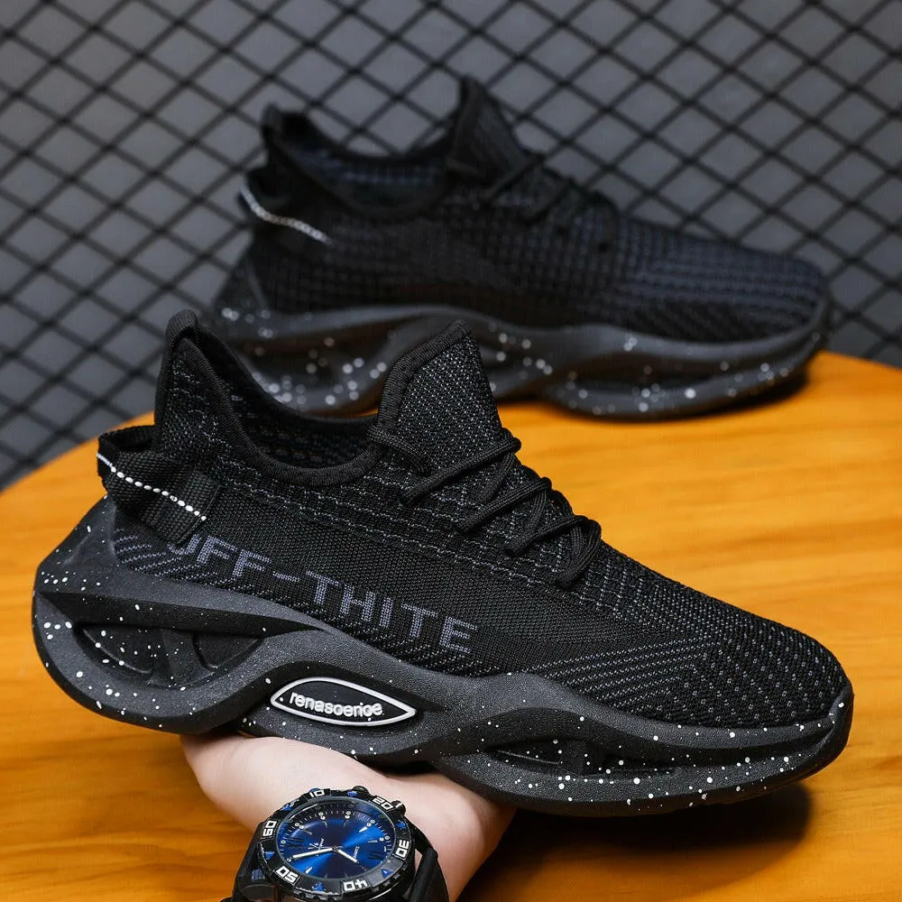 Men's Lightweight Breathable Sports Shoes - Casual and Fashionable