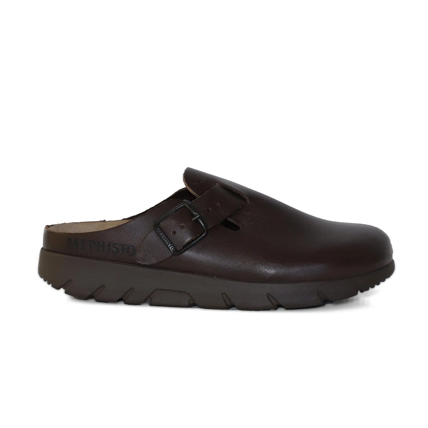Mephisto Unisex Zaverio Fit Clogs- Chestnut