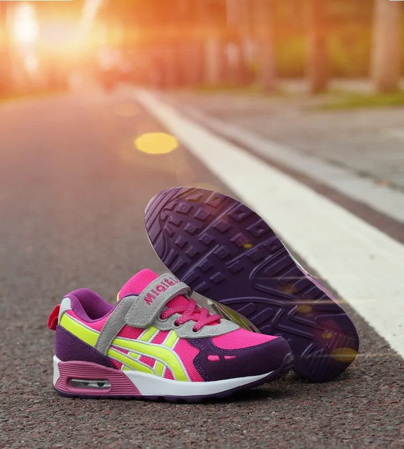 New Design Children sports shoes boys and girls air cushion shoes comfortable kids sneakers child running shoes