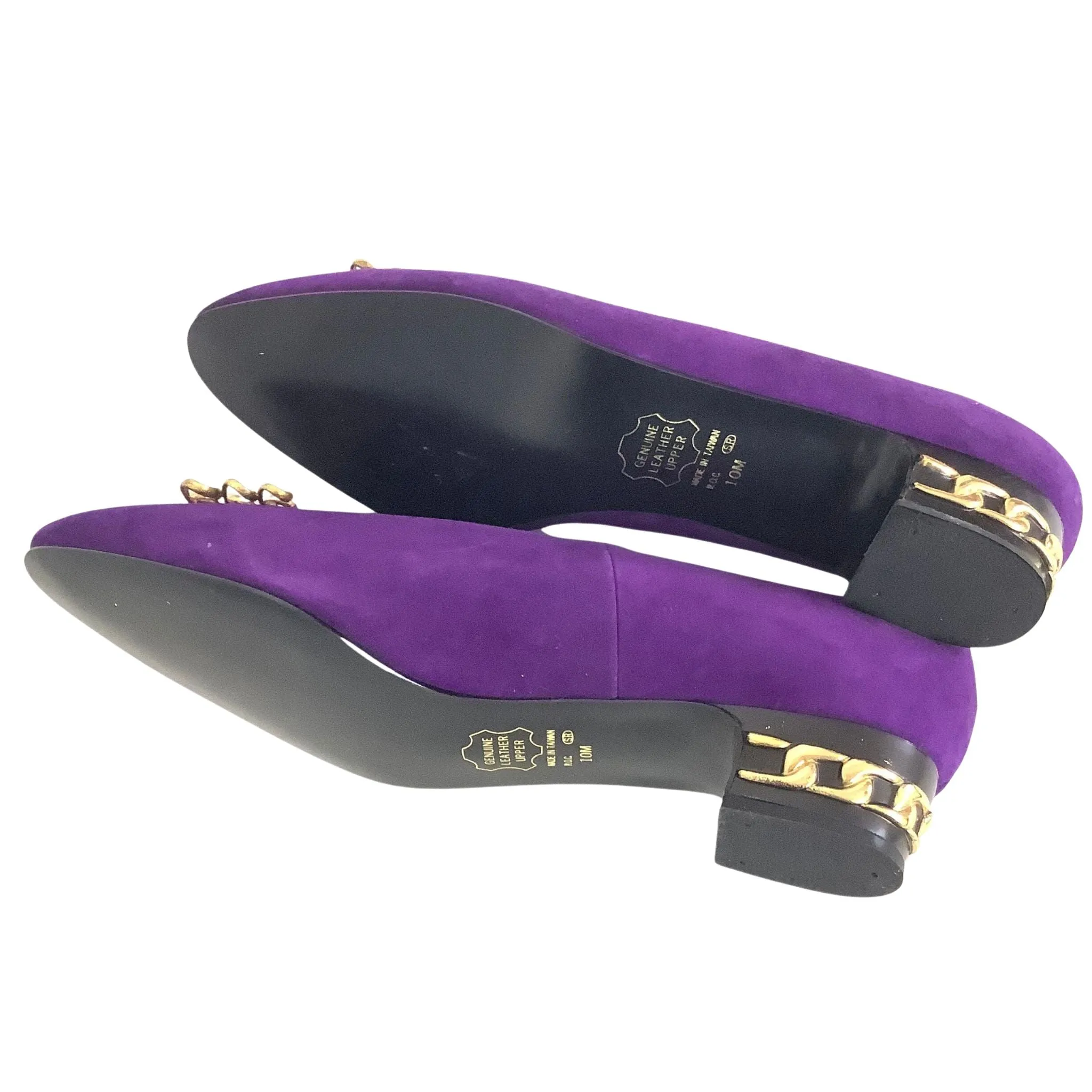 Nina Vintage Purple Heels