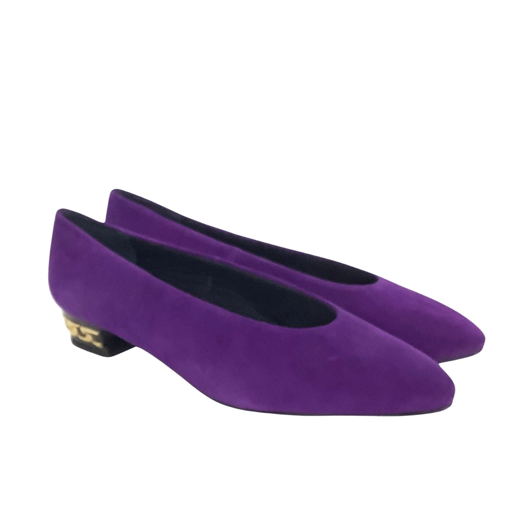 Nina Vintage Purple Heels