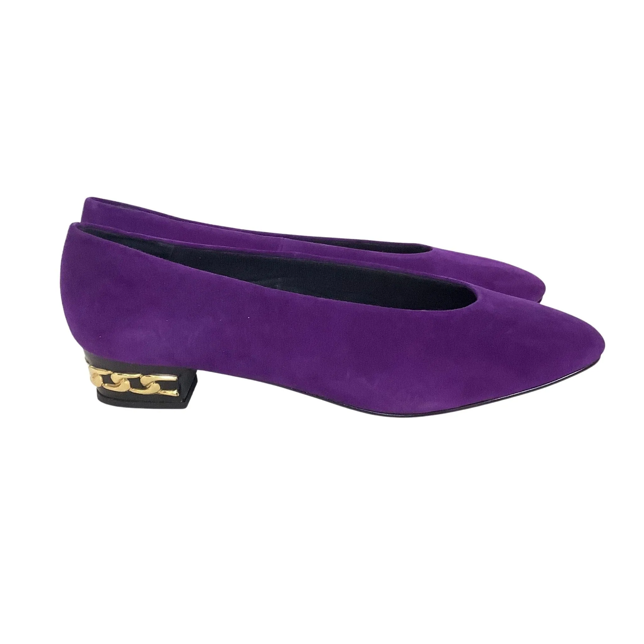 Nina Vintage Purple Heels