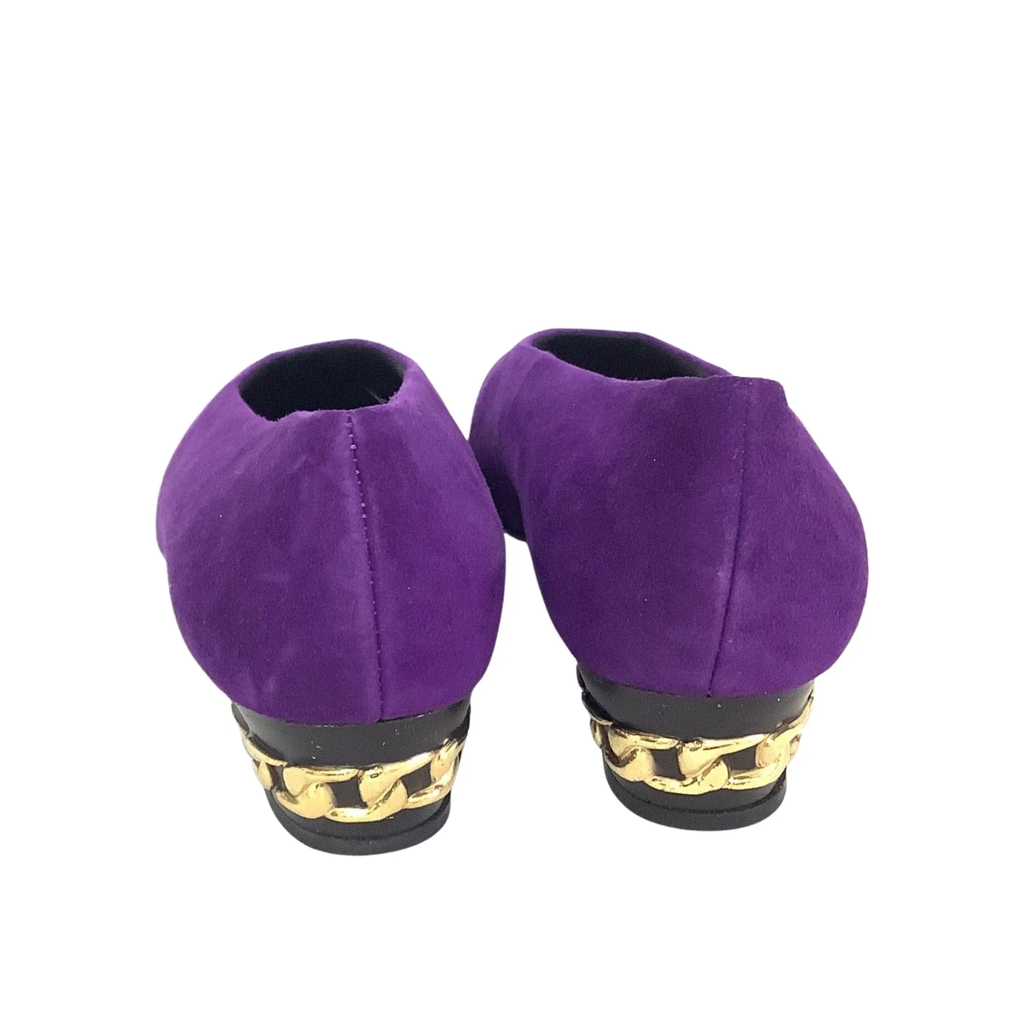 Nina Vintage Purple Heels