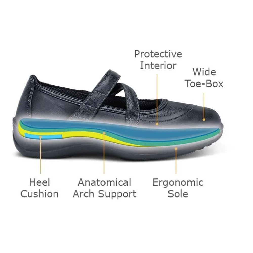 Orthofeet Women's Celina Dress Shoes