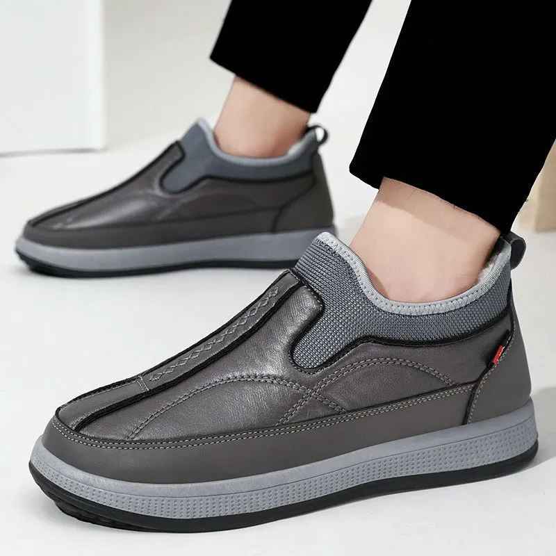 ORTHOSHEAR | MEN'S ORTHOPAEDIC SLIP-ON WINTER SHOES WITH FLEECE LINING