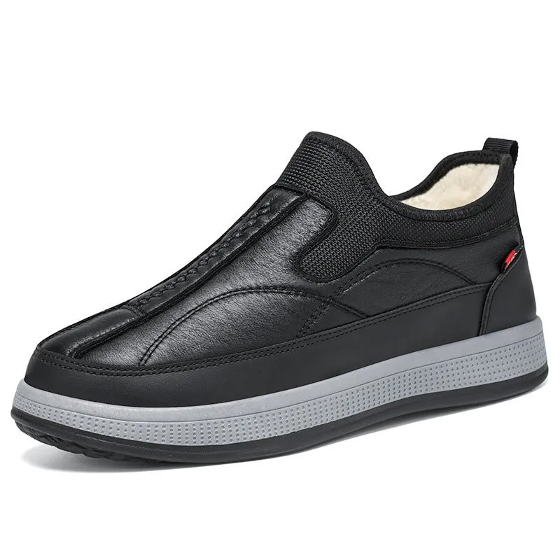 ORTHOSHEAR | MEN'S ORTHOPAEDIC SLIP-ON WINTER SHOES WITH FLEECE LINING