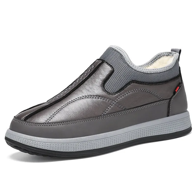 ORTHOSHEAR | MEN'S ORTHOPAEDIC SLIP-ON WINTER SHOES WITH FLEECE LINING