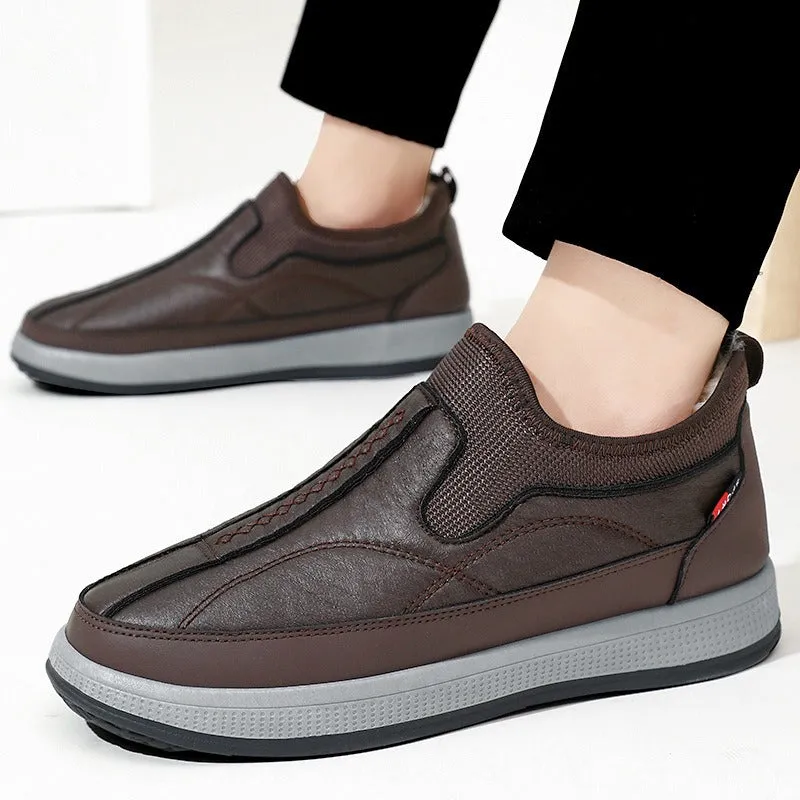 ORTHOSHEAR | MEN'S ORTHOPAEDIC SLIP-ON WINTER SHOES WITH FLEECE LINING