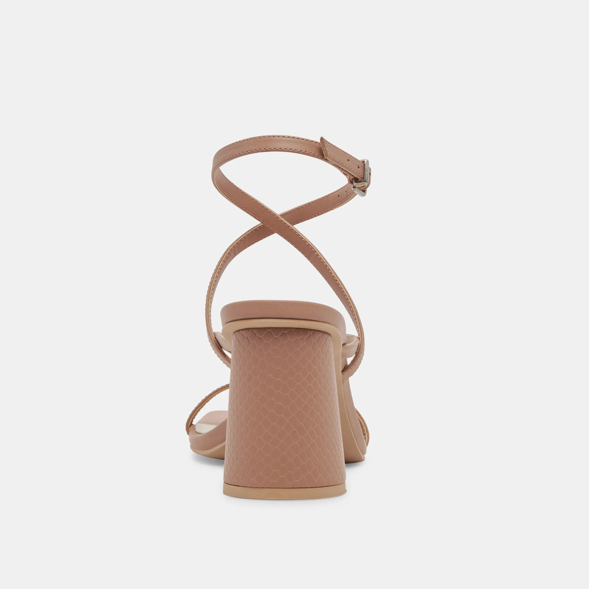 PAROO HEELS CAFE LEATHER
