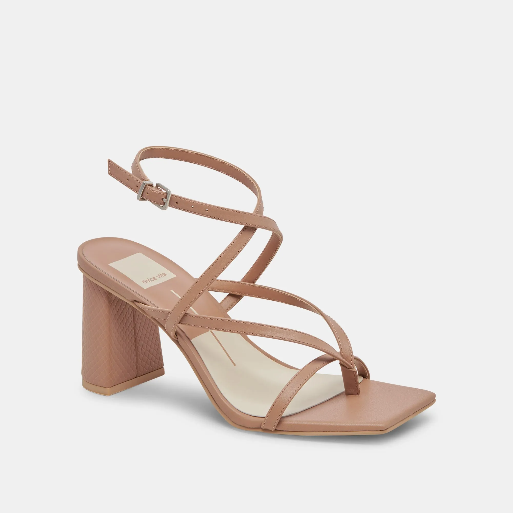 PAROO HEELS CAFE LEATHER