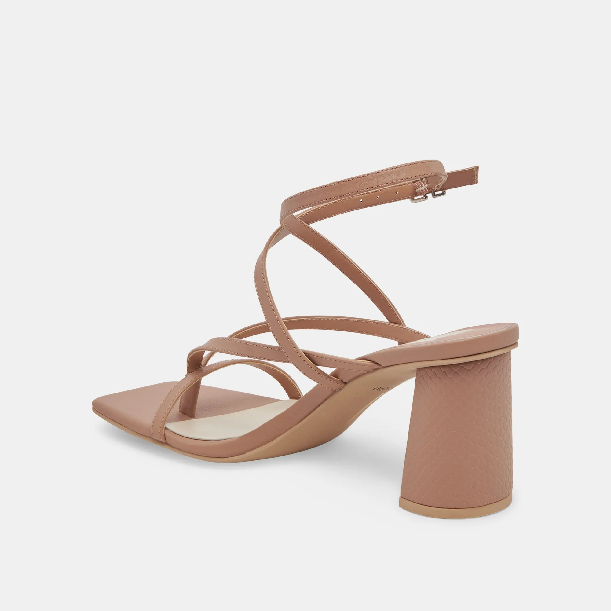 PAROO HEELS CAFE LEATHER