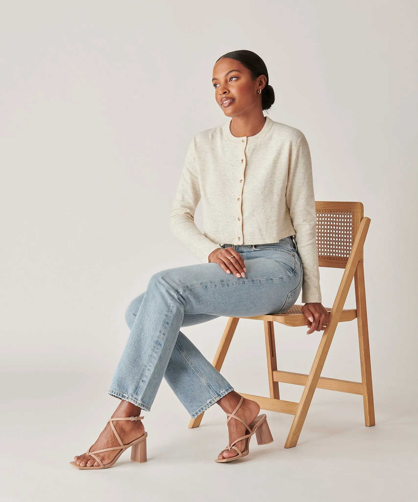 PAROO HEELS CAFE LEATHER