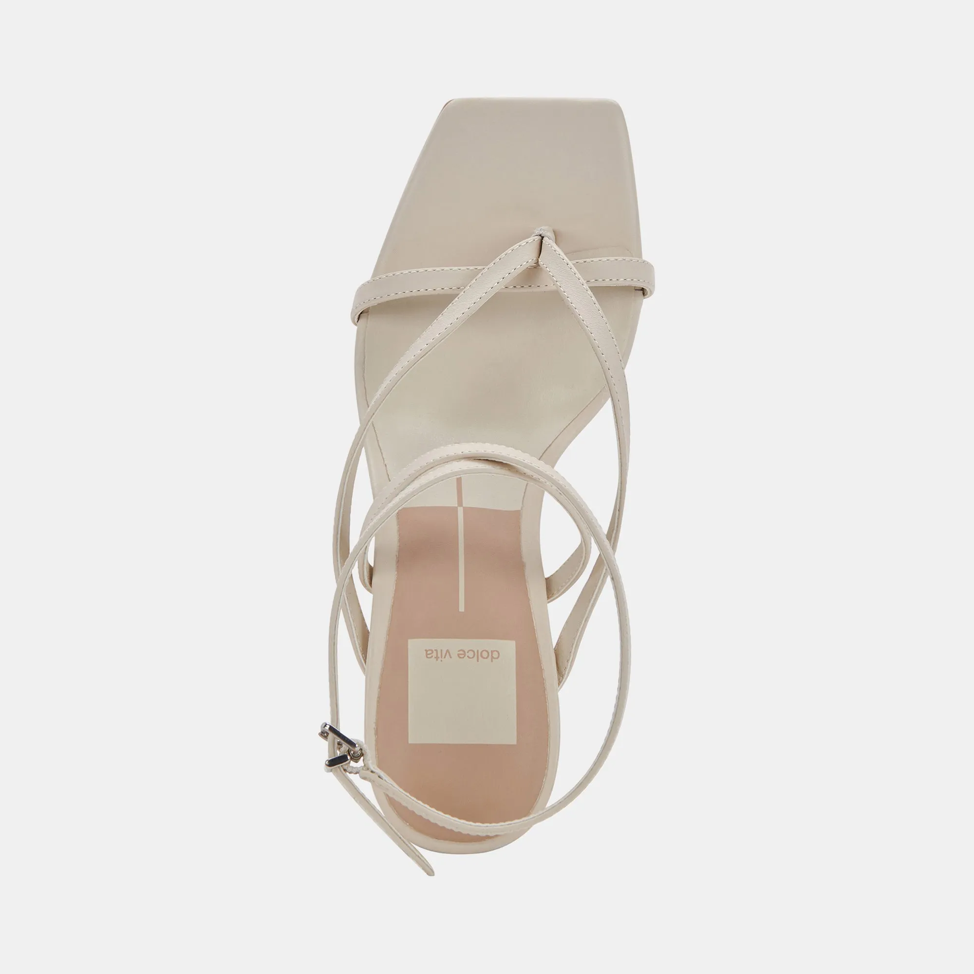 PAROO HEELS IVORY LEATHER
