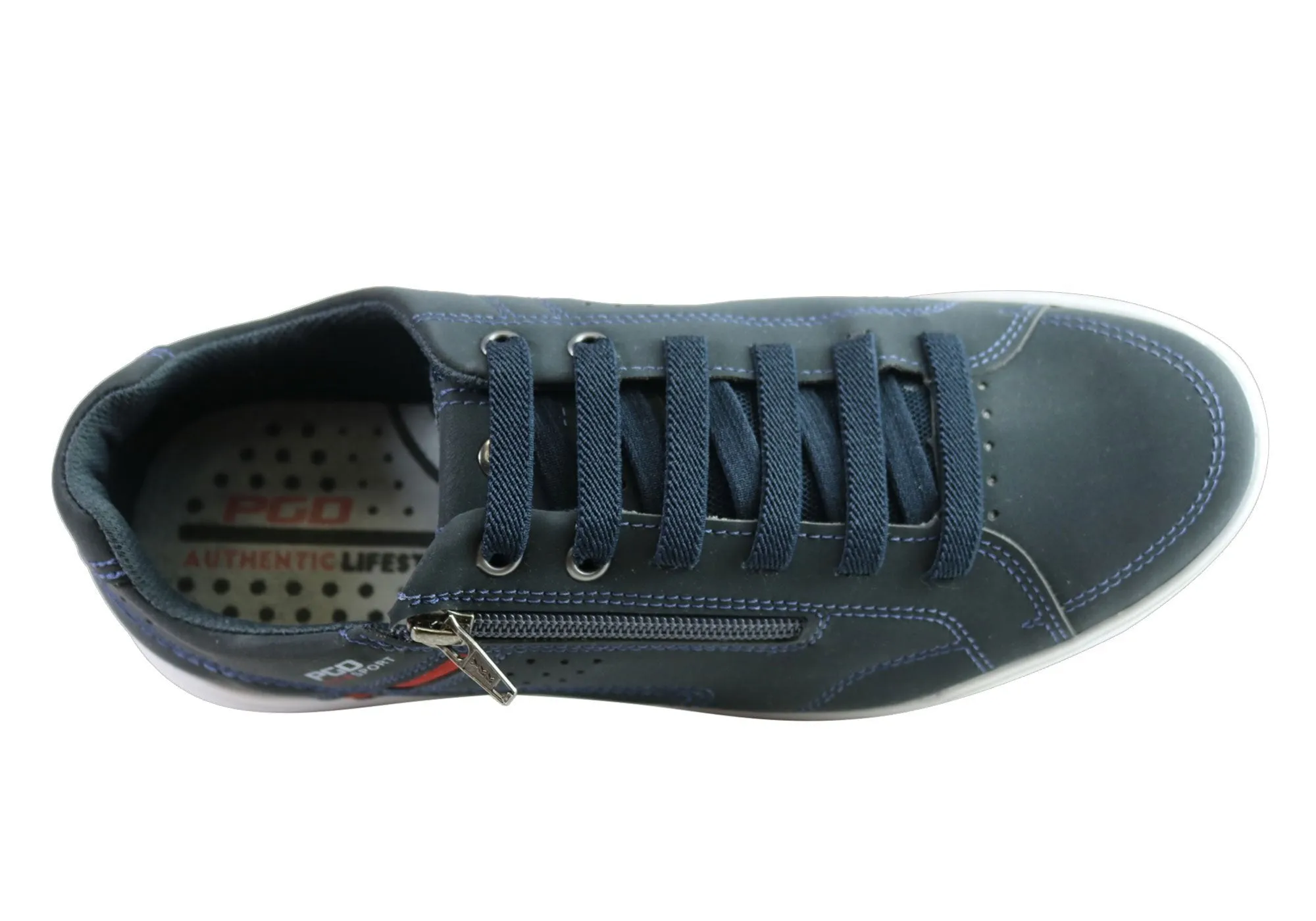 Pegada Timothy Mens Slip On Comfort Casual Shoes Made In Brazil
