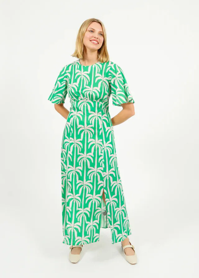PP Gini Dress in Palm Tower Green