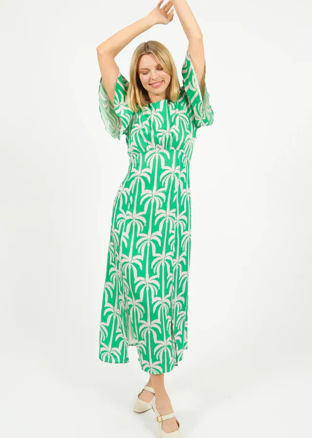 PP Gini Dress in Palm Tower Green