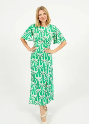 PP Gini Dress in Palm Tower Green