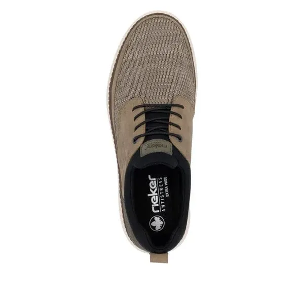 Rieker Men's Walking Sneakers- Beige