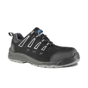 Rockfall Mens Wide (EE) Fit Lightweight Protective Toe Cap Safety Trainers (Bridgeport)