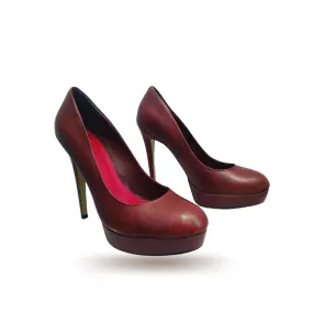 Sale SIREN caramel leather heels-9