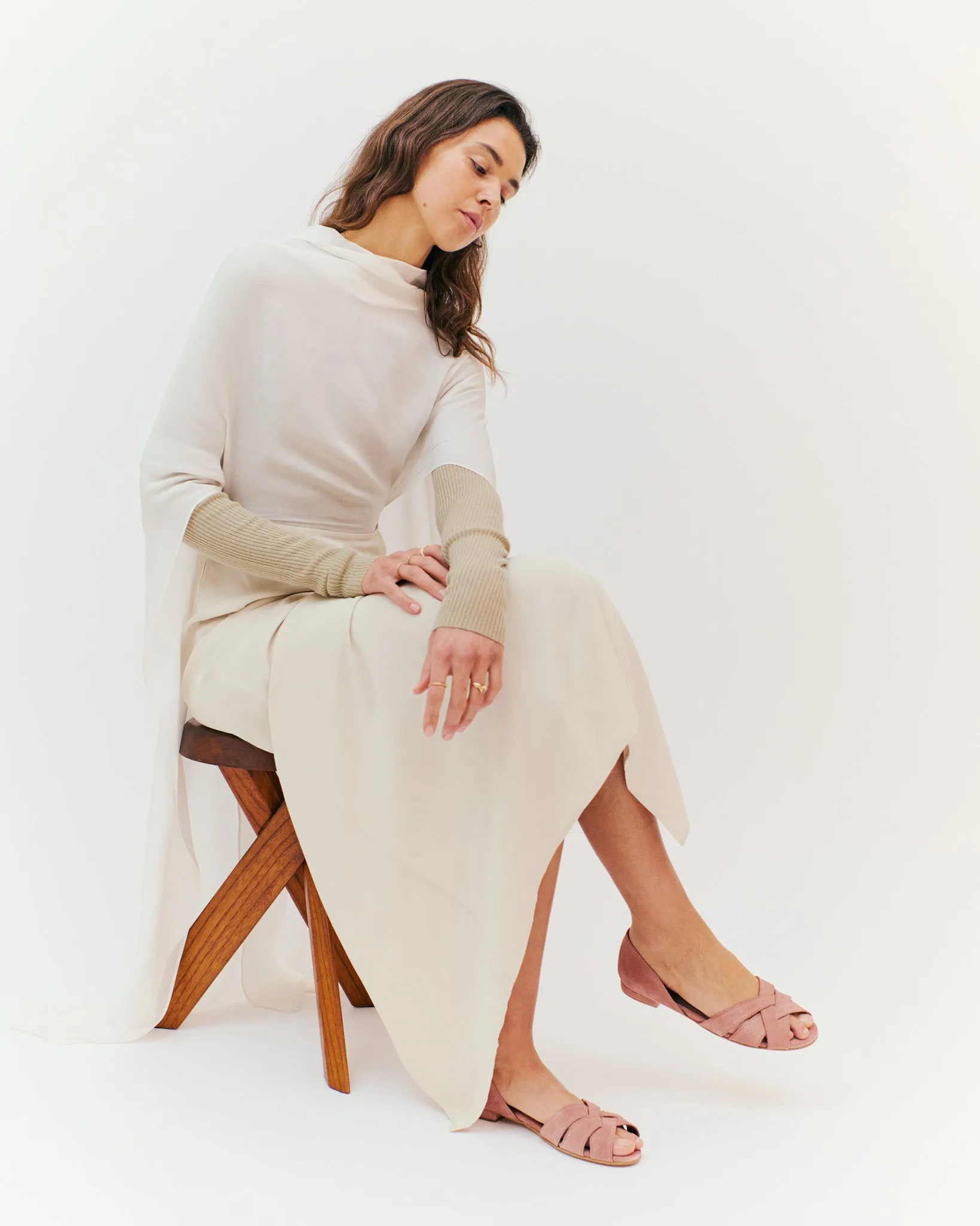 Sanni 20 Calf suede Burned rose