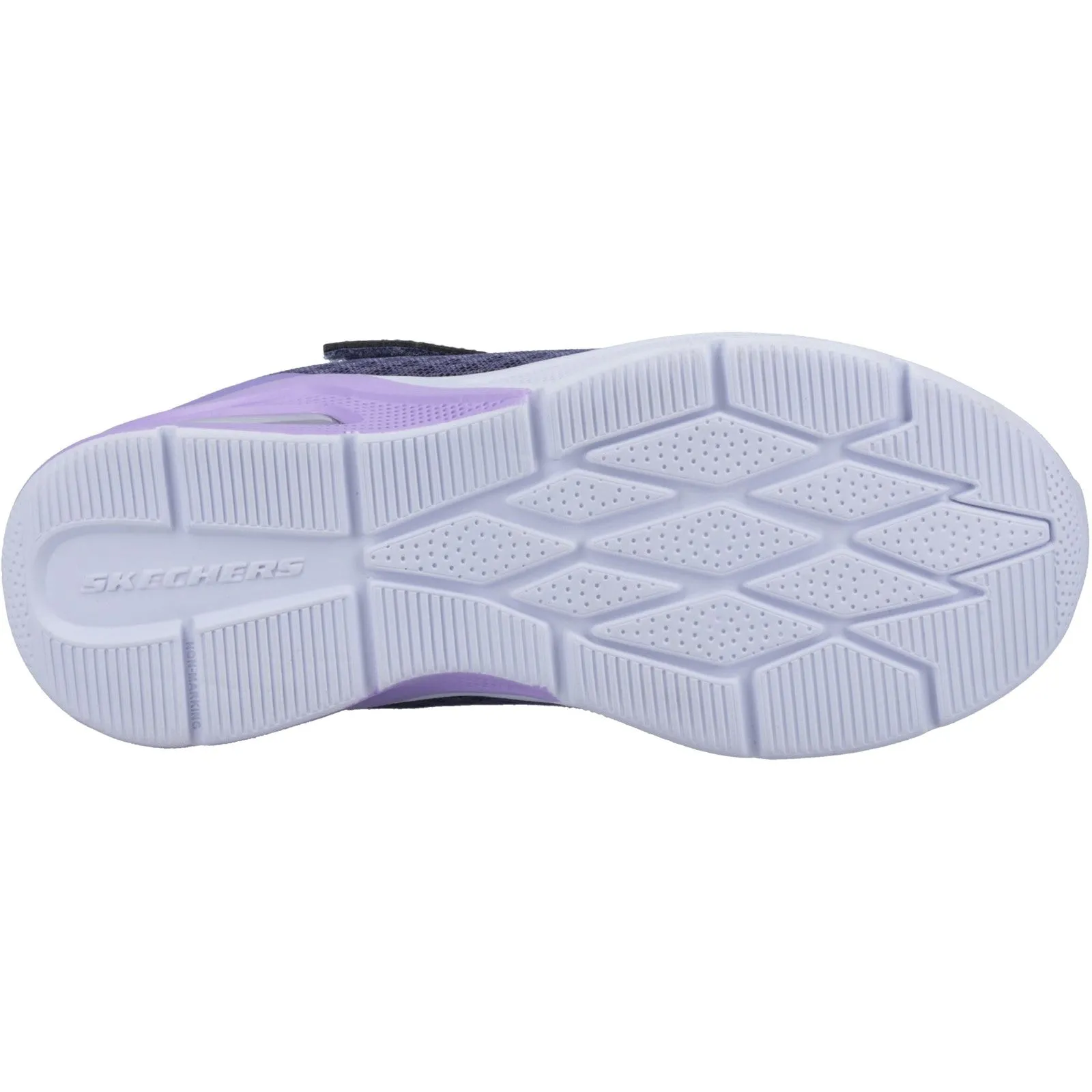 Skechers Girls Microspec Max Epic Brights Trainers - Charcoal
