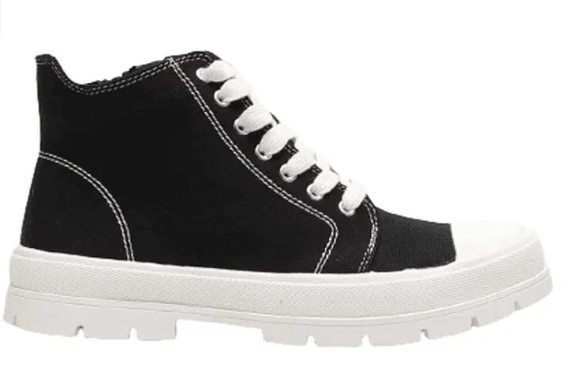 Soda Shoes Crayon Womens Canvas Sneakers Boot