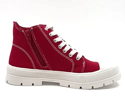 Soda Shoes Crayon Womens Canvas Sneakers Boot