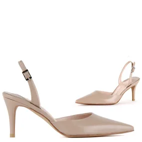 *TESORO - light beige, 7cm size UK 3