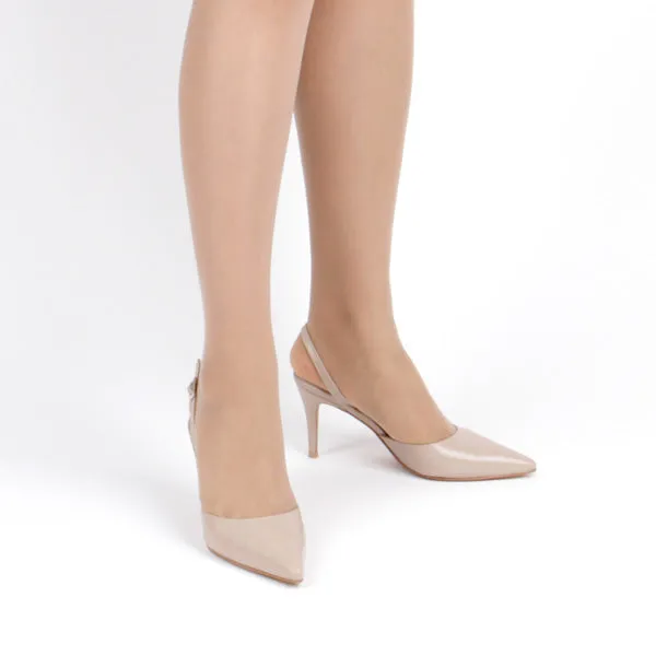 *TESORO - light beige, 7cm size UK 3