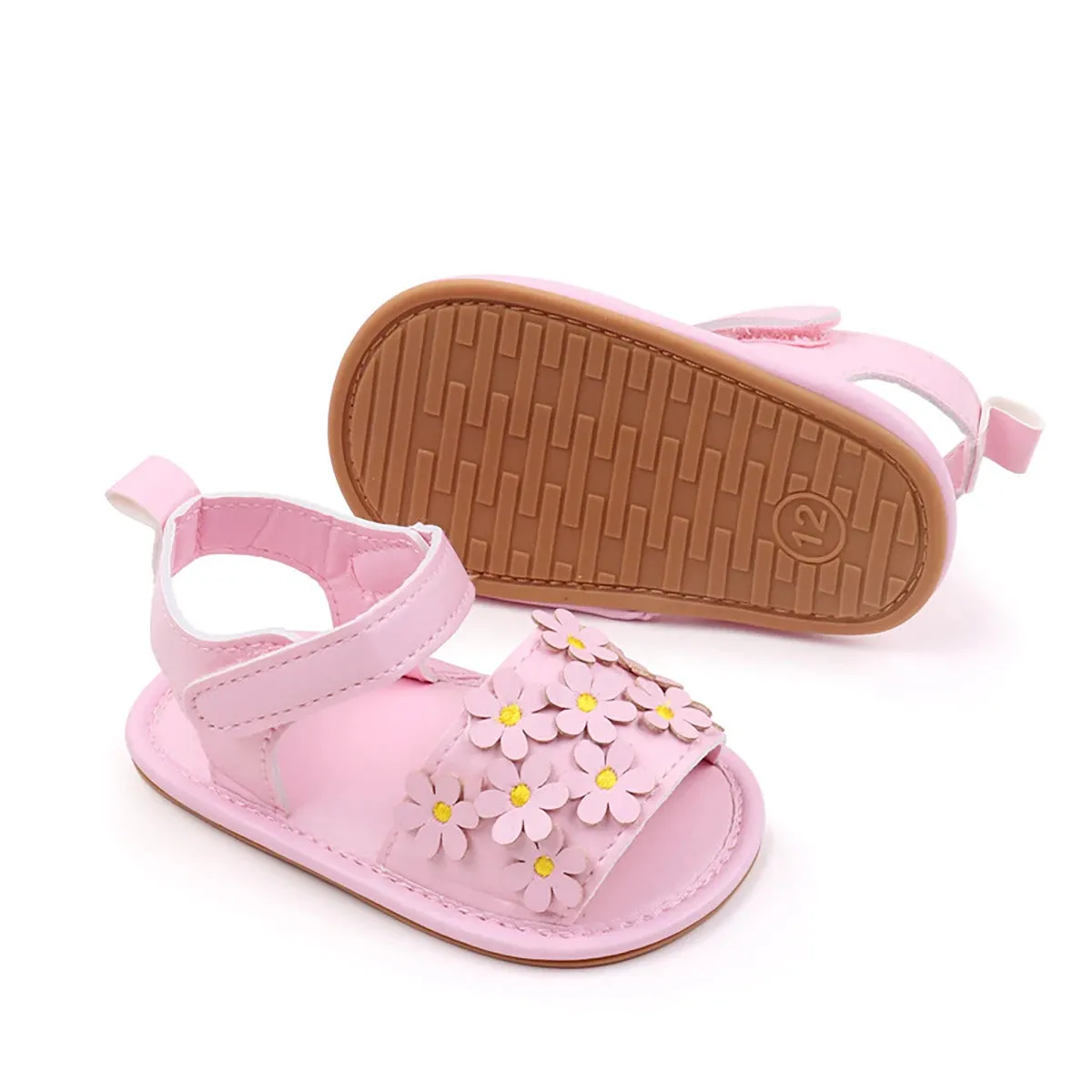 The Cute As A Daisy Sandals for Baby & Toddler Girls
