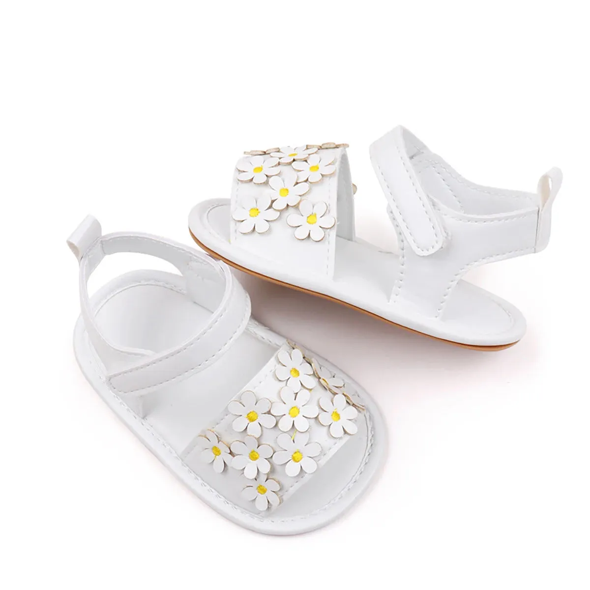 The Cute As A Daisy Sandals for Baby & Toddler Girls
