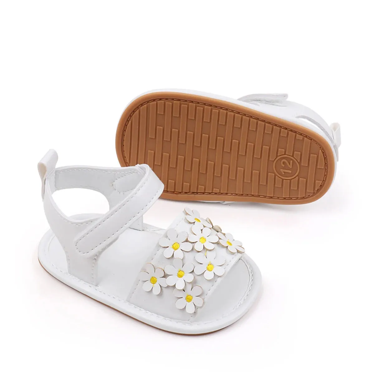 The Cute As A Daisy Sandals for Baby & Toddler Girls