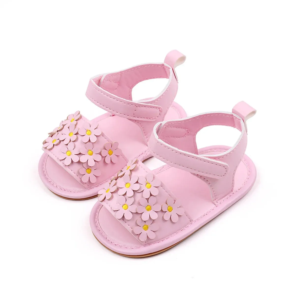 The Cute As A Daisy Sandals for Baby & Toddler Girls