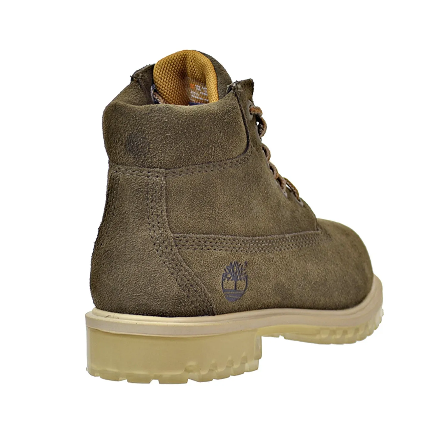 Timberland 6 Inch Preschool TPU Outsole Waterproof Premium Boots Dark Green