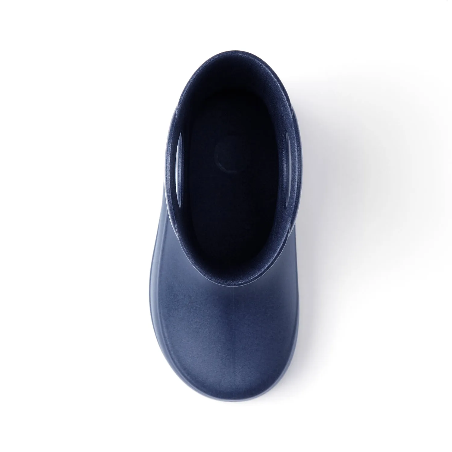 Toddler Kendall Rain Boots, Navy Sailboats