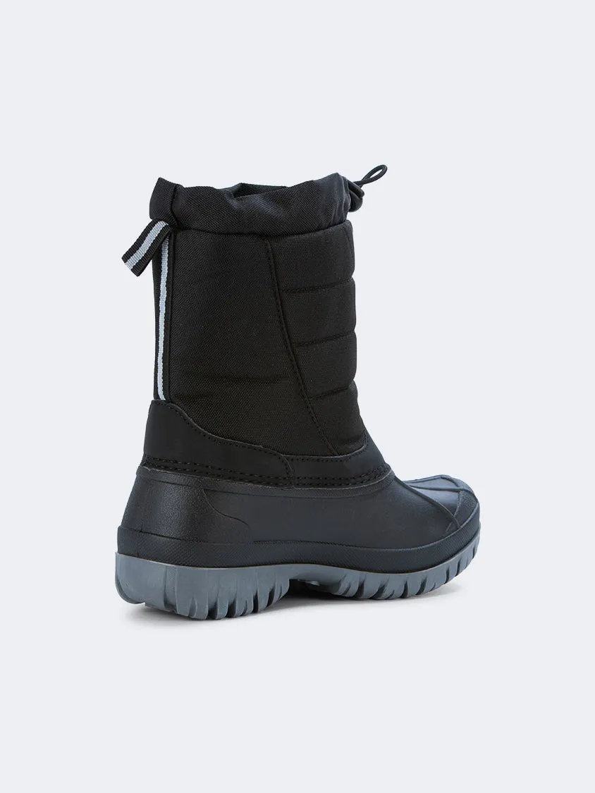 Topten Comfy Kids Skiing After Ski Boots Black/Grey