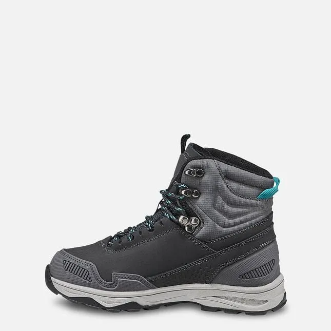 Vasque Kids Breeze AT Waterproof Hiking Boot - Grey/Teal