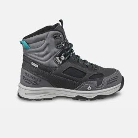 Vasque Kids Breeze AT Waterproof Hiking Boot - Grey/Teal