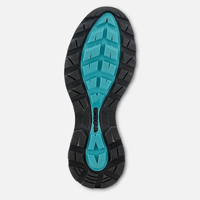 Vasque Kids Breeze AT Waterproof Hiking Boot - Grey/Teal