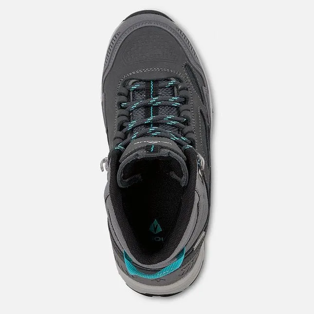 Vasque Kids Breeze AT Waterproof Hiking Boot - Grey/Teal