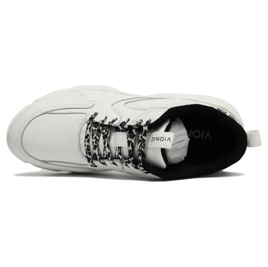 Vionic Vasher Aris Leather Synthetic Women's Low Top Trainers