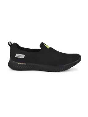 WALKFIT Black Men's Casual Shoes