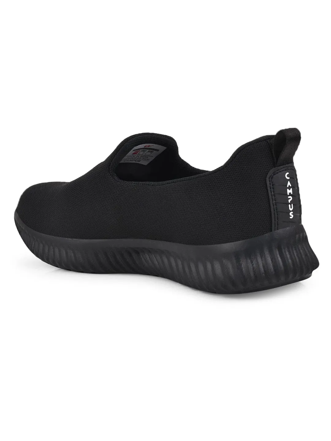 WALKFIT Black Men's Casual Shoes
