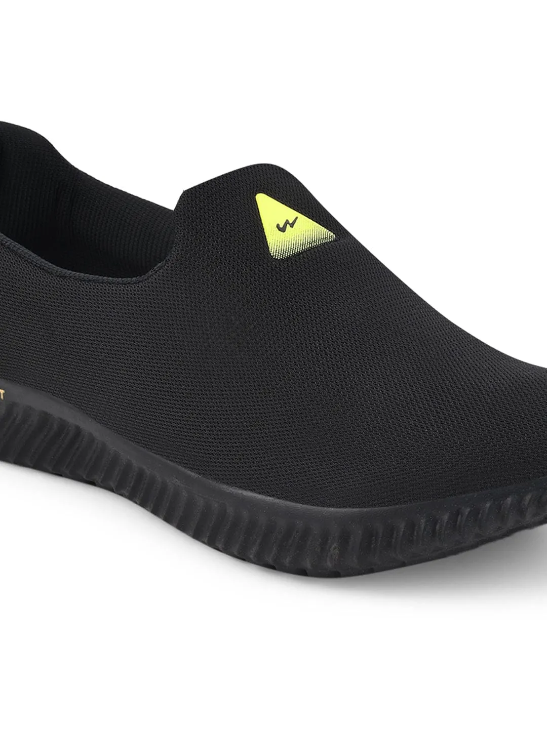 WALKFIT Black Men's Casual Shoes