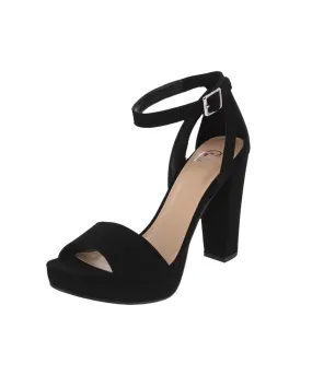 WOMAN'S SHOES BLACK NUB HEELS ADJURE