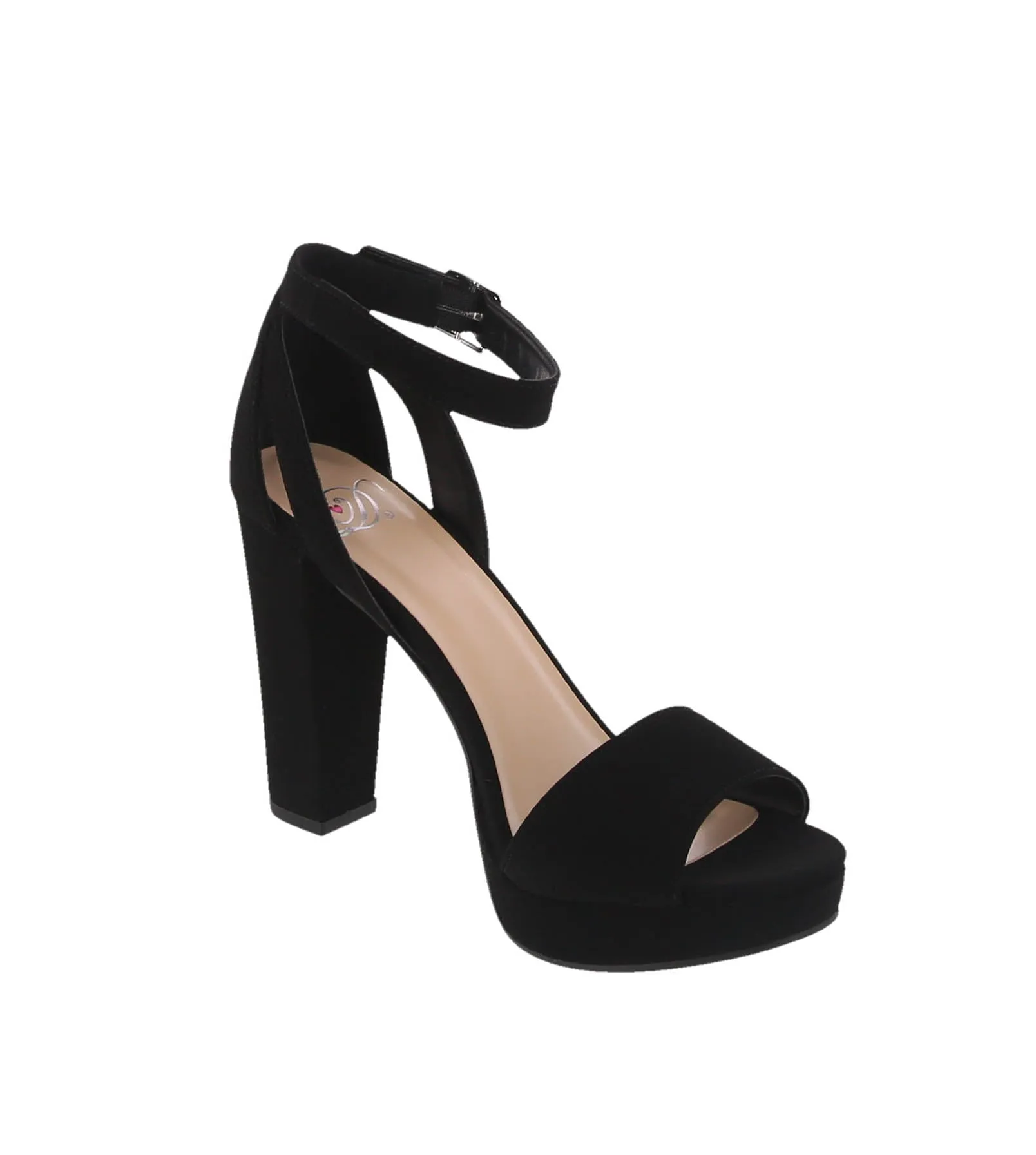 WOMAN'S SHOES BLACK NUB HEELS ADJURE