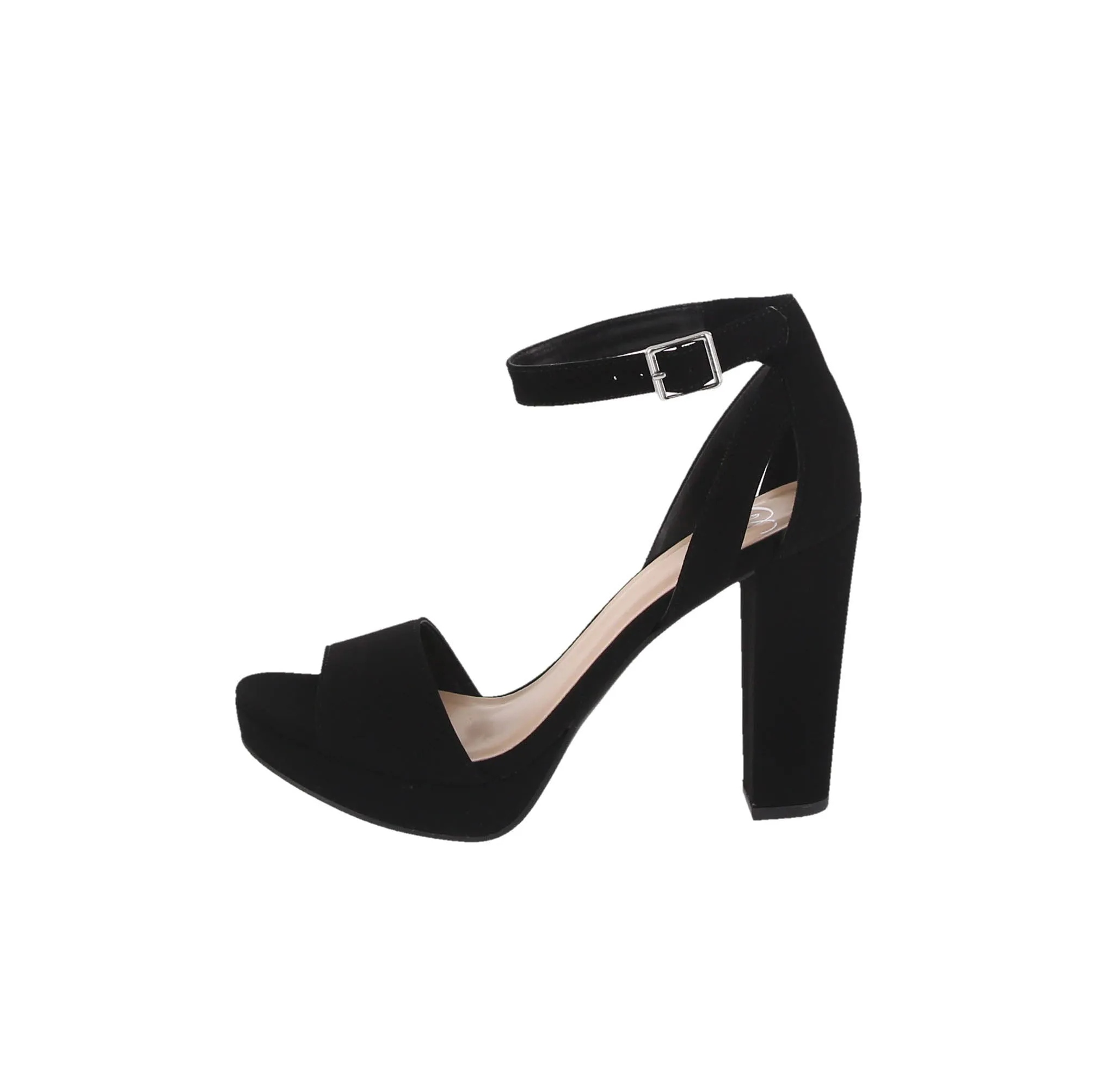 WOMAN'S SHOES BLACK NUB HEELS ADJURE