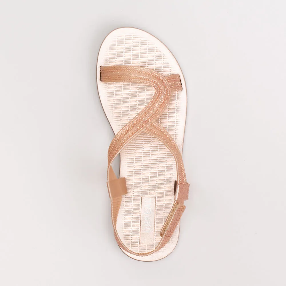Women's Unreal Diamante A-Symmetric Sandal _ 150546